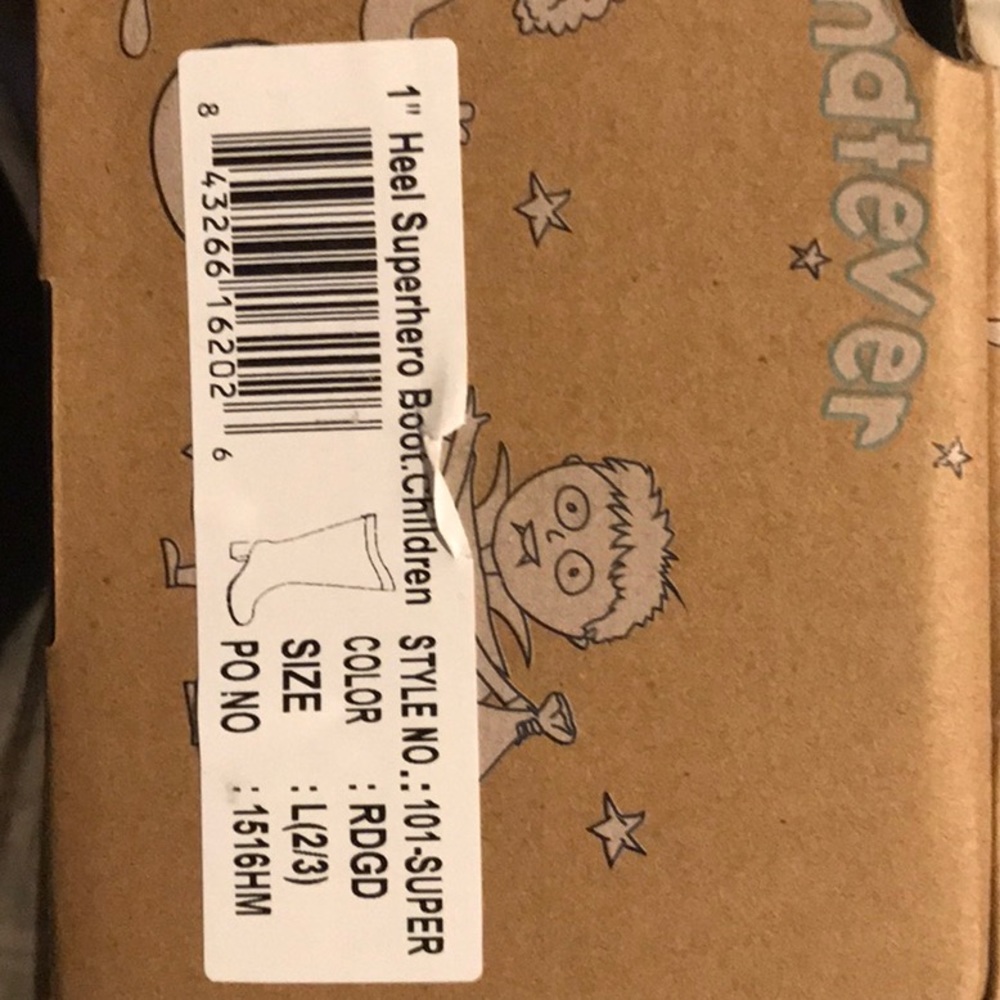 Superhero boots